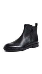 Hugo Bohemian Leather Zip Boots