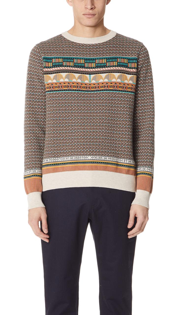 A P C Arcade Sweater