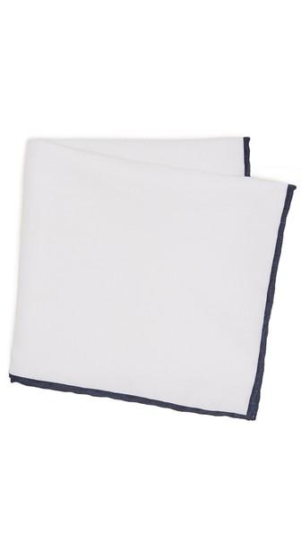 Thomas Mason Trim Pocket Square
