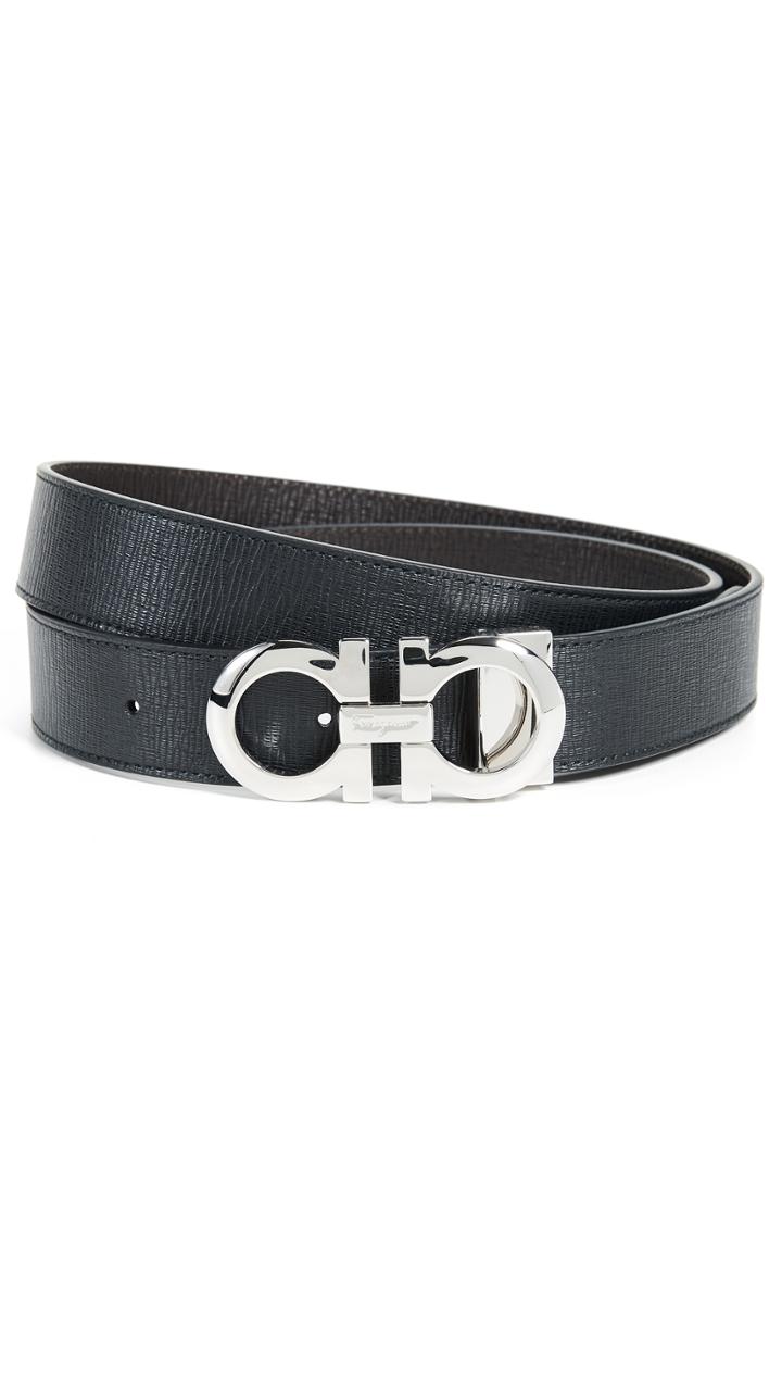 Salvatore Ferragamo Reversible And Adjustable Belt