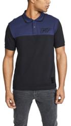 Fred Perry By Raf Simons Embroidered Initial Pique Shirt