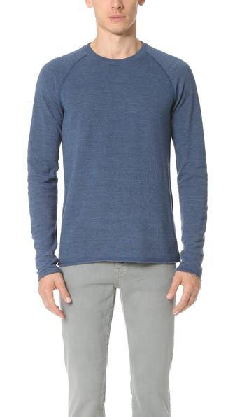 Splendid Mills Long Sleeve Crew Sweatshirt