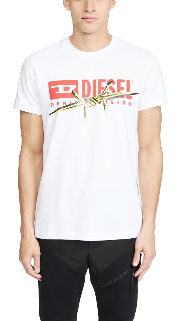 Diesel Short Sleeve T Diego Bx2 Tee Shirt