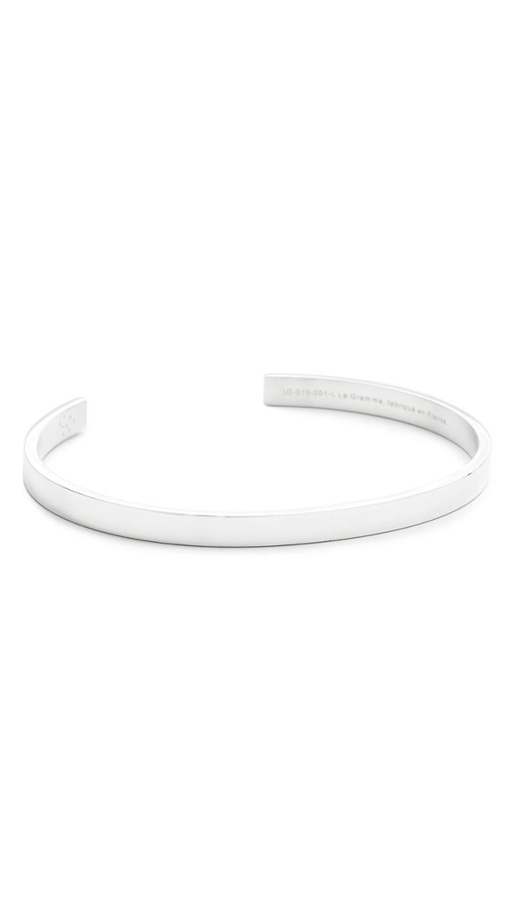Le Gramme 15 Grammes Polished Bracelet