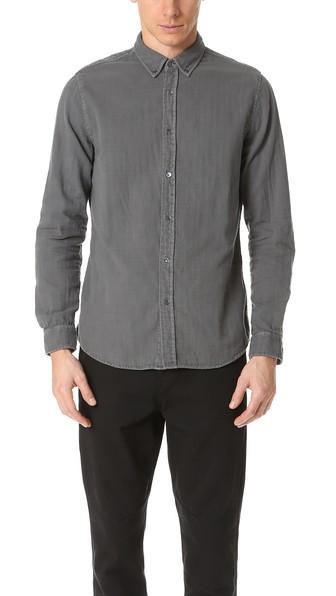 Baldwin Denim Otis Double Face Gauze Shirt