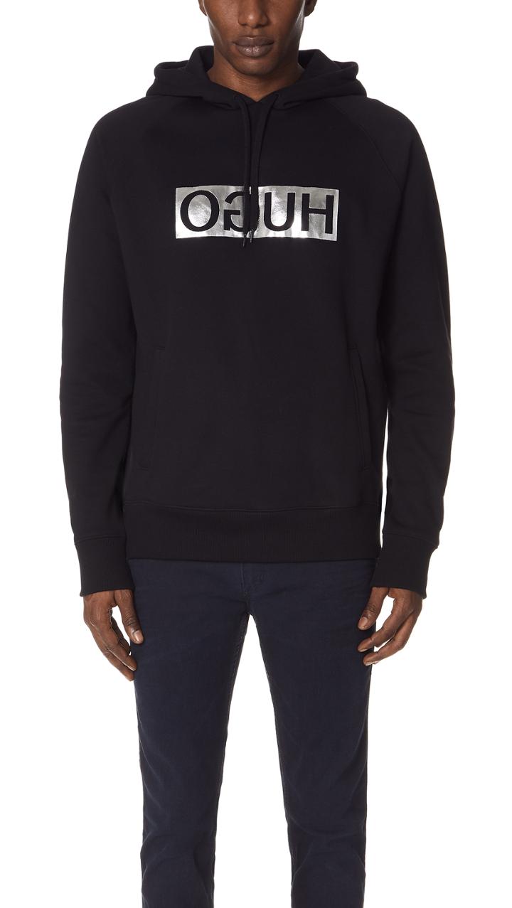 Hugo Logo Hoodie