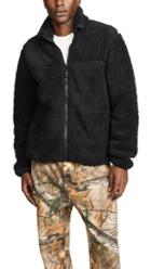 Stussy Sherpa Mock Neck Zip Jacket