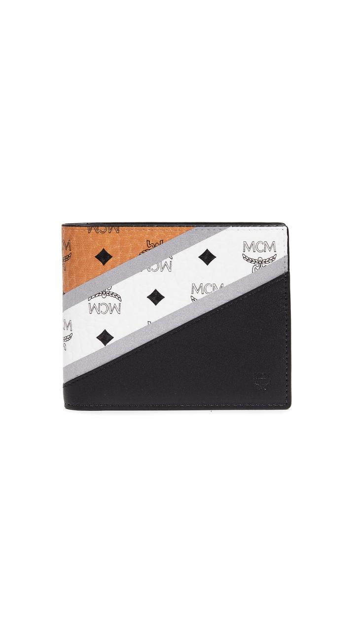 Mcm M Move Visetos Flap Wallet