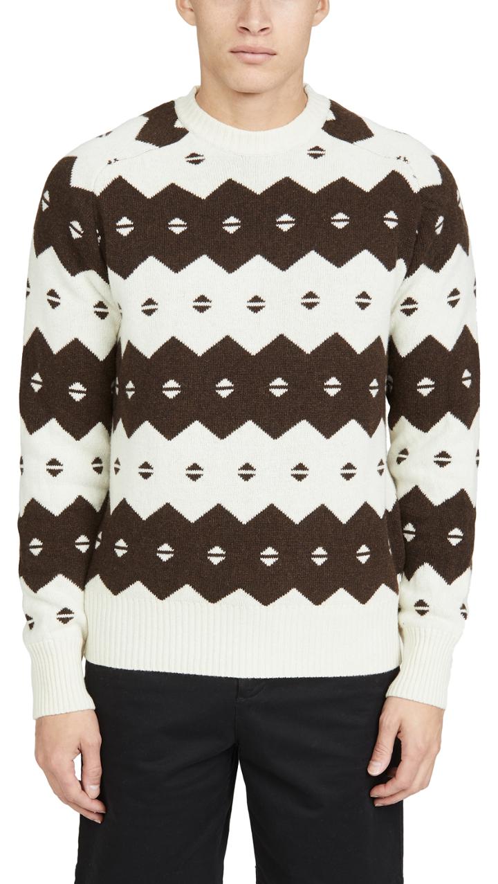 Wood Wood Kevin Fair Isle Sweater