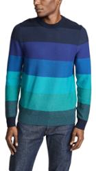 Ps By Paul Smith Striped Cn Sweater