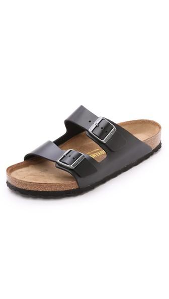 Birkenstock Amalfi Leather Soft Footbed Arizona Sandals