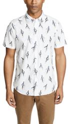 Ps Paul Smith Floral Button Down Shirt