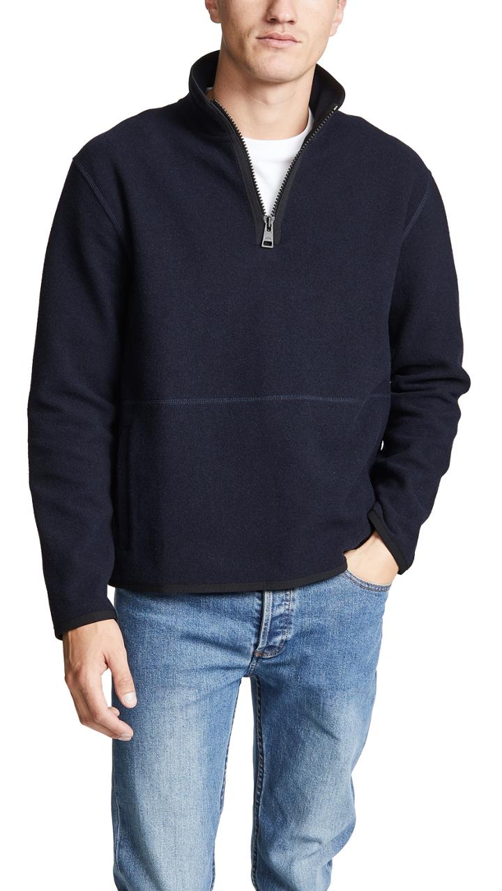 Ami Zipper Sweatshirt
