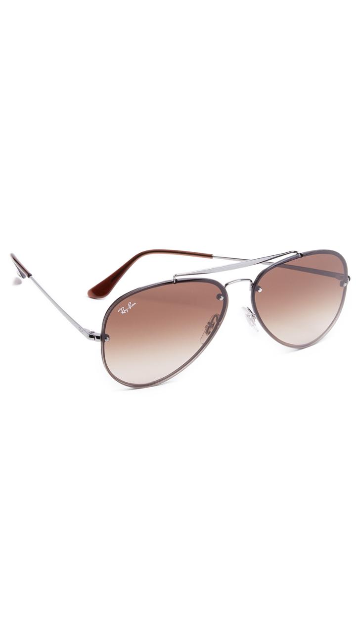 Ray Ban Blaze Aviator Sunglasses