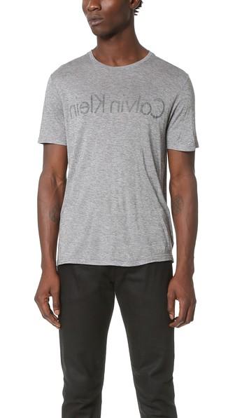 Calvin Klein Collection Jan Reverse Logo Tee
