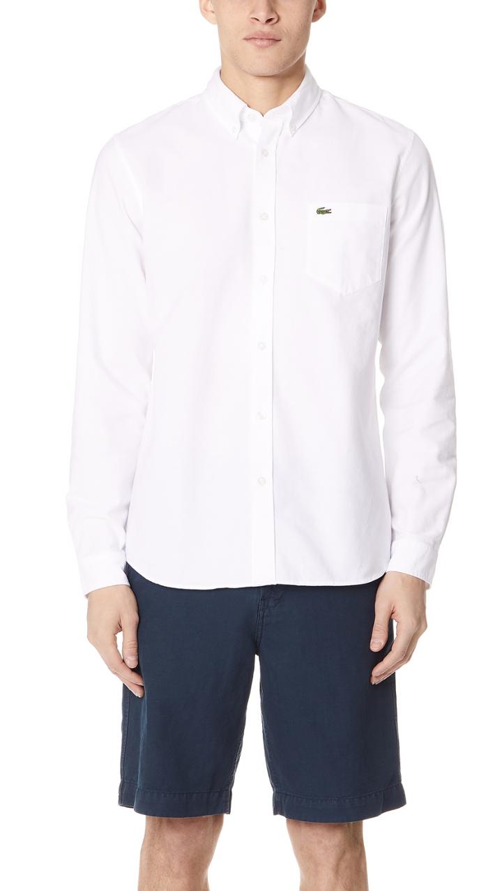 Lacoste Regular Fit Oxford Shirt