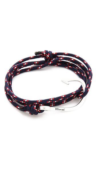 Miansai Hooked Rope Wrap Bracelet