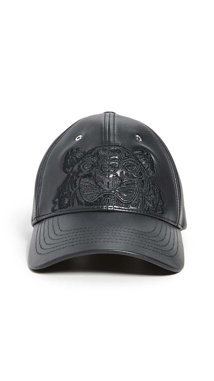 Kenzo Leather Tiger Hat