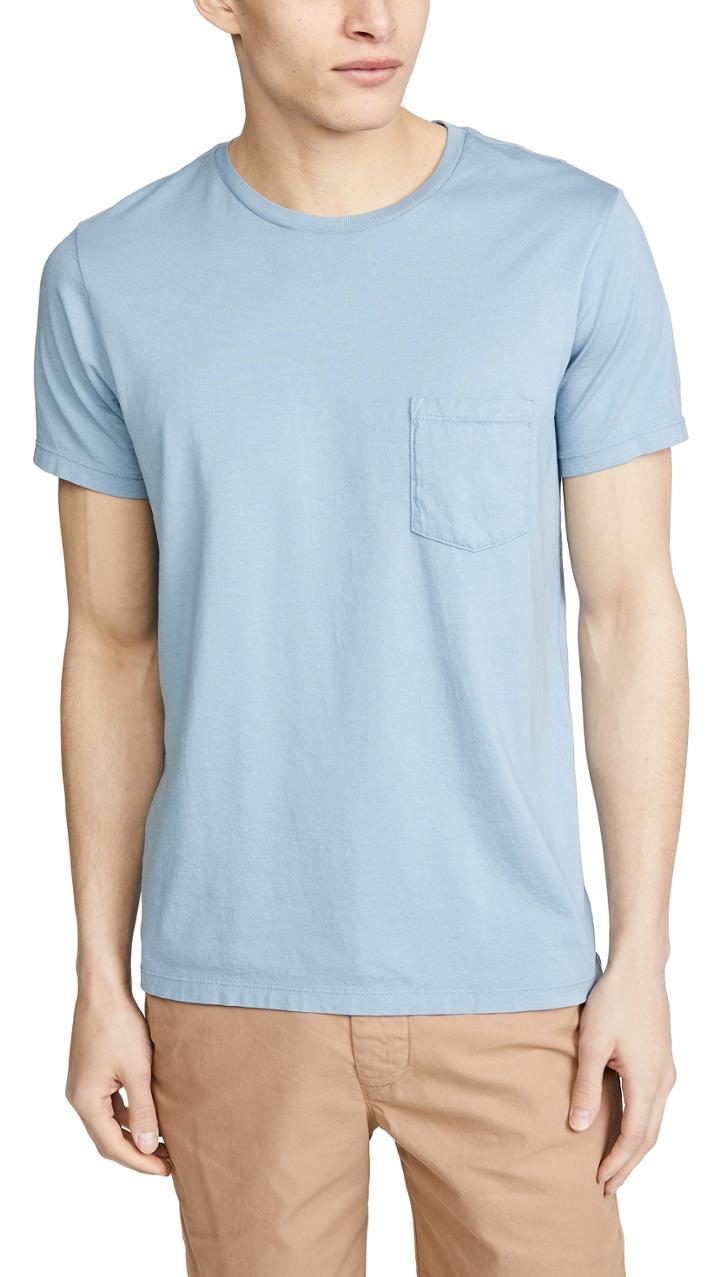 Save Khaki Supima Jersey Pocket T Shirt