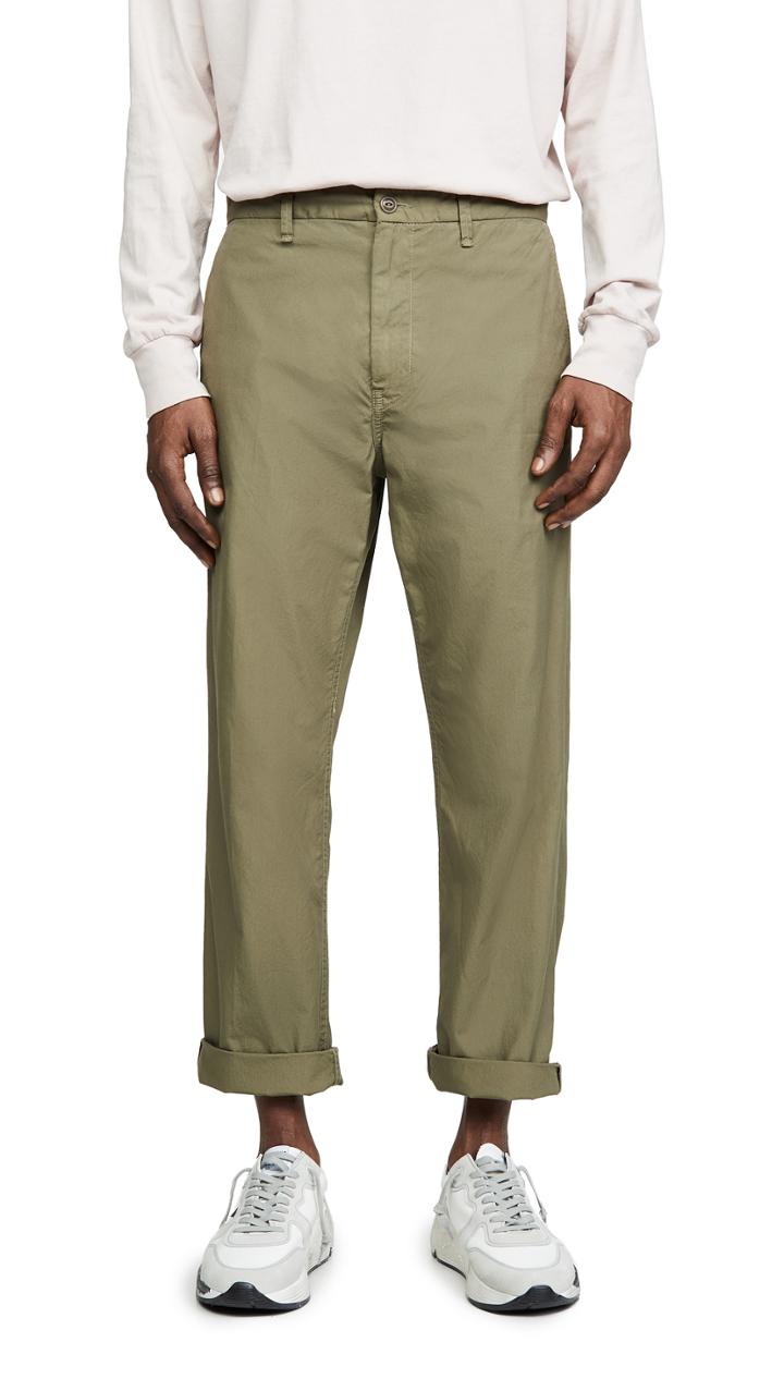 Save Khaki Poplin Summer Chinos
