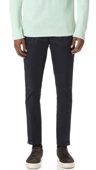 Scotch Soda Formal Chino Pants With Pleats
