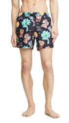 Nikben Tiki Tropical Swim Trunks