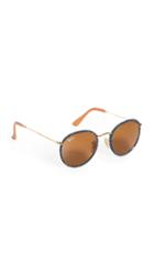 Ray Ban Round Metal Frame Sunglasses