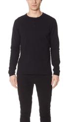 Reigning Champ Ring Spun Long Sleeve Henley