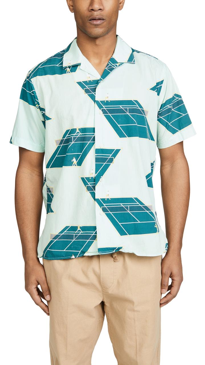 Gitman Vintage Button Down Tennis Player Shirt