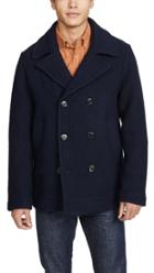 President S Boiled Wool Hitch Peacoat