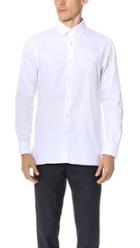 Club Monaco Slim Button Down Dress Oxford Shirt