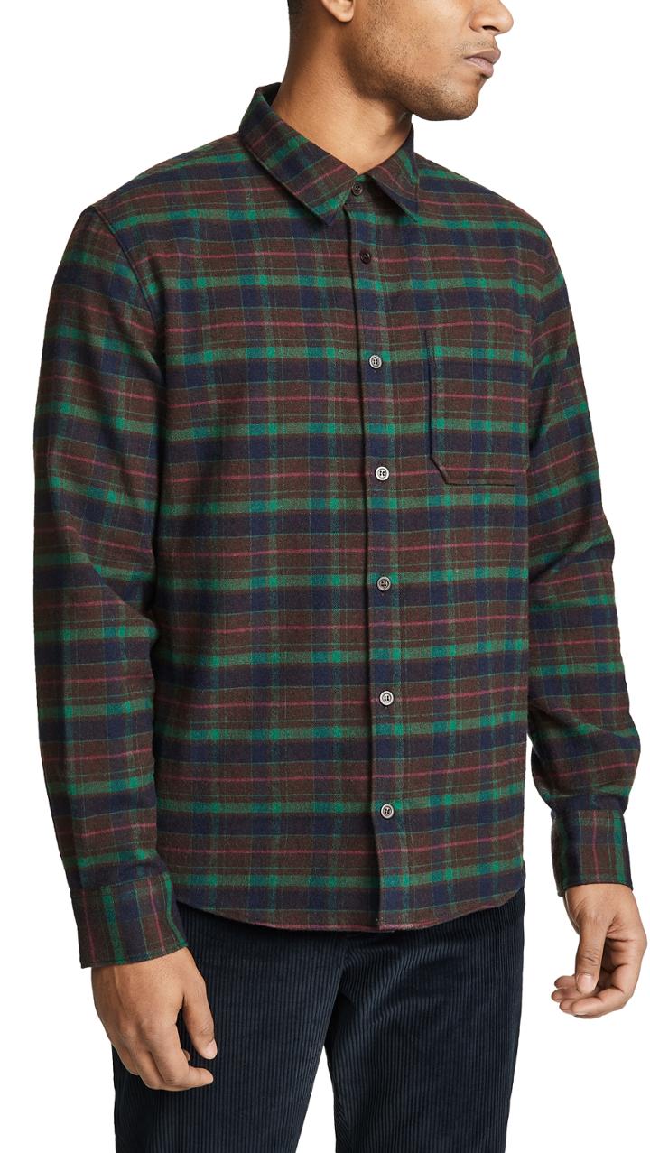 A P C Timber Overshirt