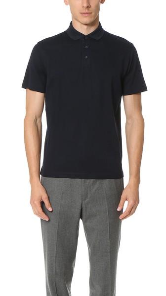Z Zegna Pique Polo Shirt