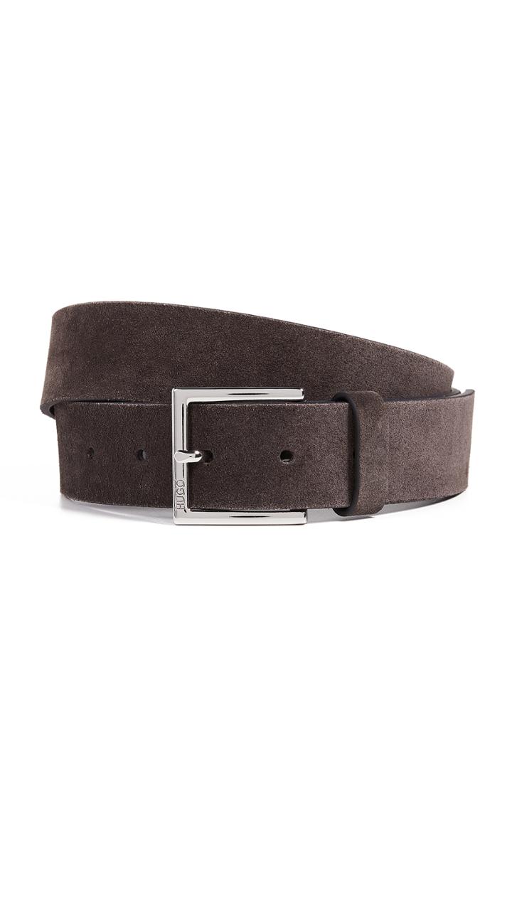 Hugo Galloty S Suede Belt