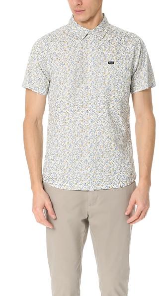 Rvca Top Poppy Short Sleeve Shirt