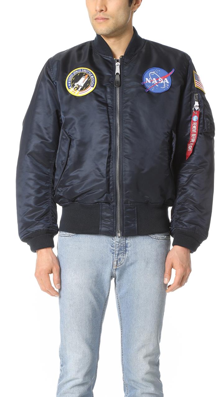 Alpha Industries Nasa Ma 1 Flight Jacket