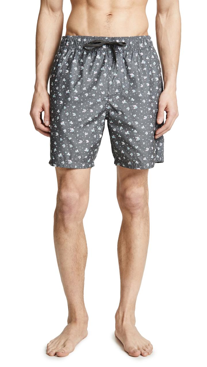 Rvca Shattered Elastic Shorts