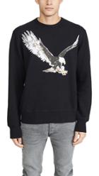 Rag Bone Long Sleeve Eagle Sweatshirt