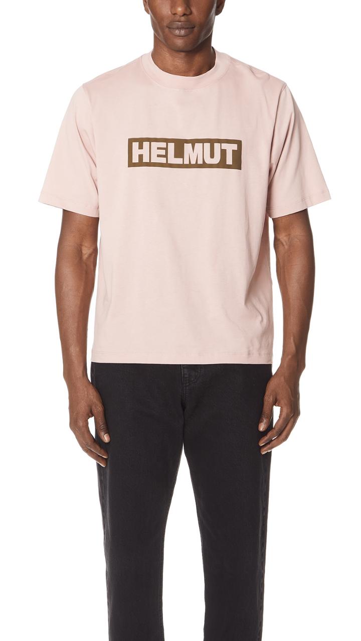 Helmut Lang Helmut Logo Tall Tee