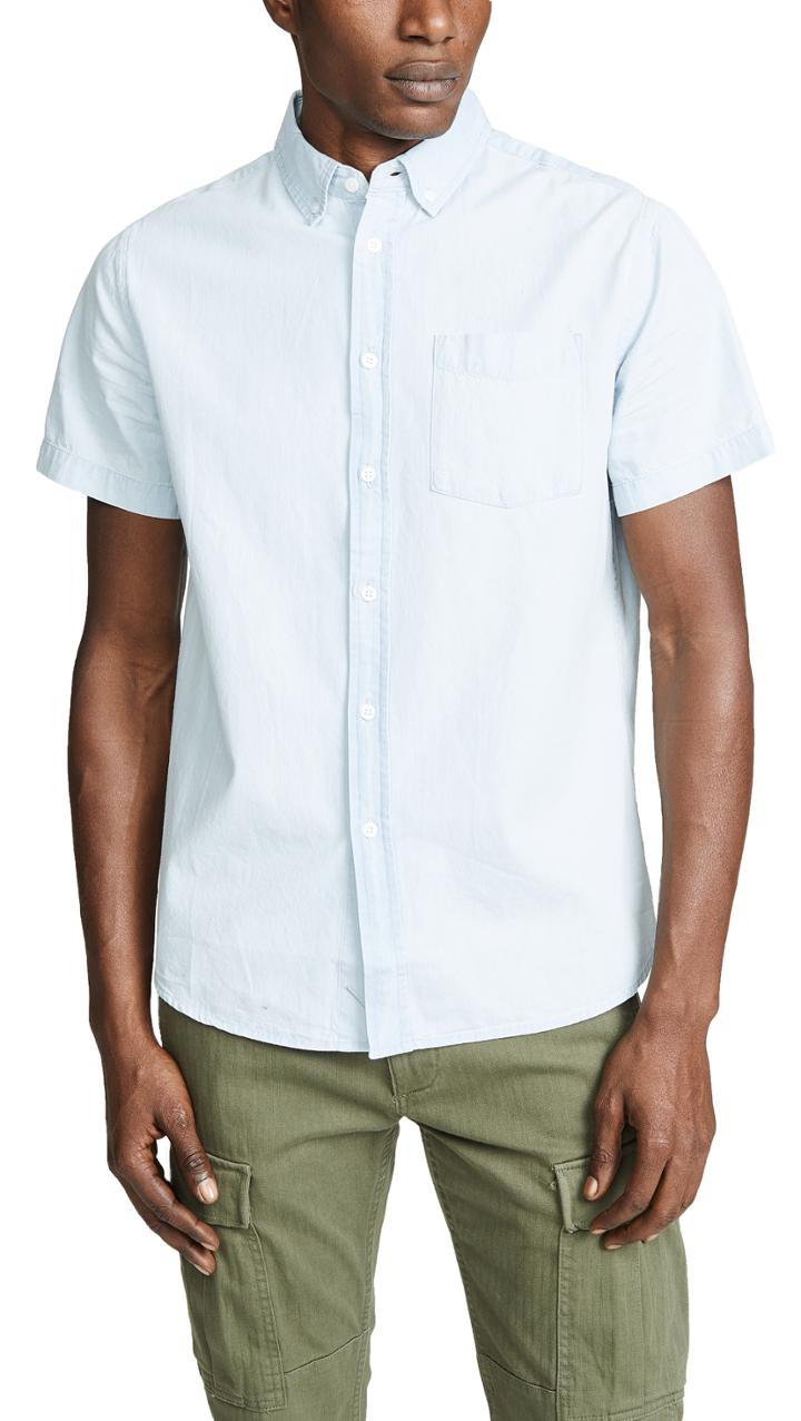 Saturdays Nyc Esquina Short Sleeve Shirt