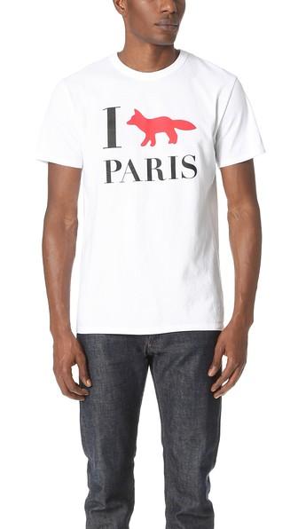 Maison Kitsune I Fox Paris Tee