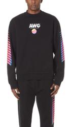 Alexander Wang Faded Black Sweatshirt