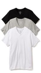 Calvin Klein Underwear 3 Pack Cotton Classic V Neck T Shirts