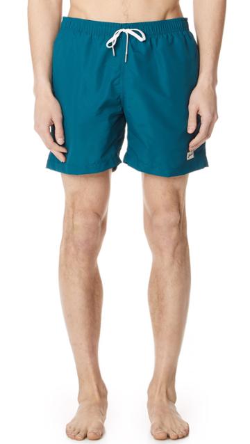 Bather Solid Swim Trunks