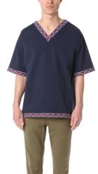 White Mountaineering Original Taped V Neck Pullover