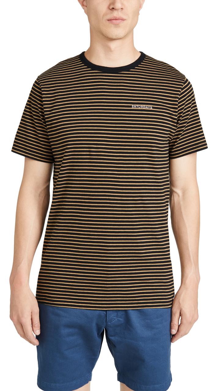 Saturdays Nyc Brandon Feeder Short Sleeve Tee