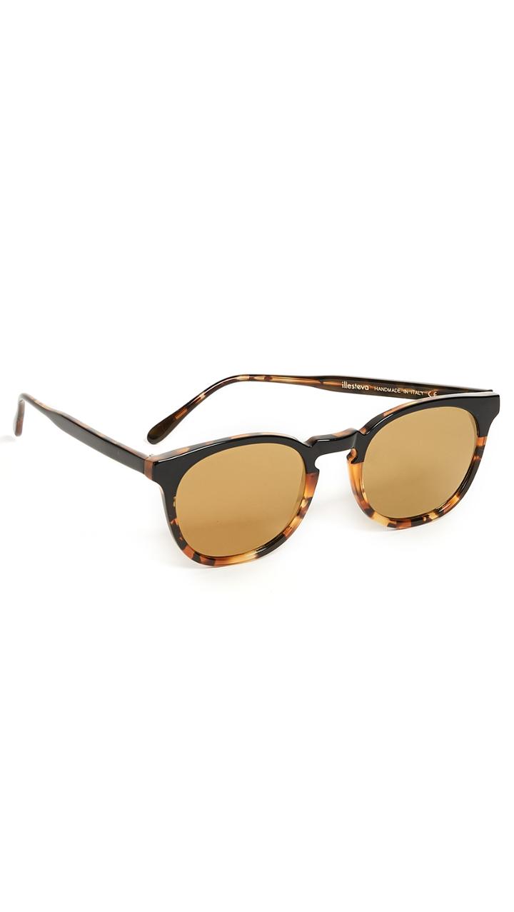 Illesteva Eldridge Half Half Sunglasses