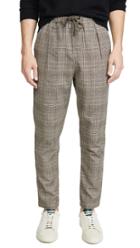 Native Youth Wicker Plaid Trousers