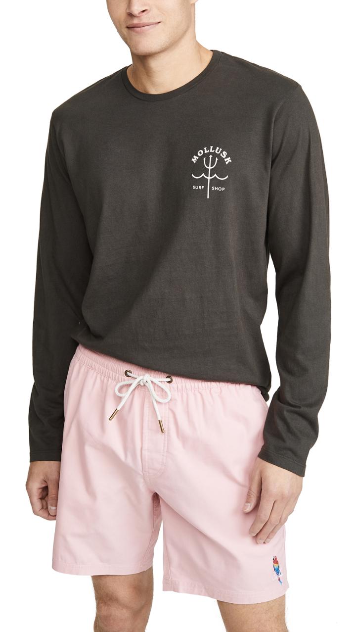 Mollusk Trident Long Sleeve Tee