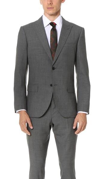 Club Monaco Grant Peak Lapel Suit Blazer